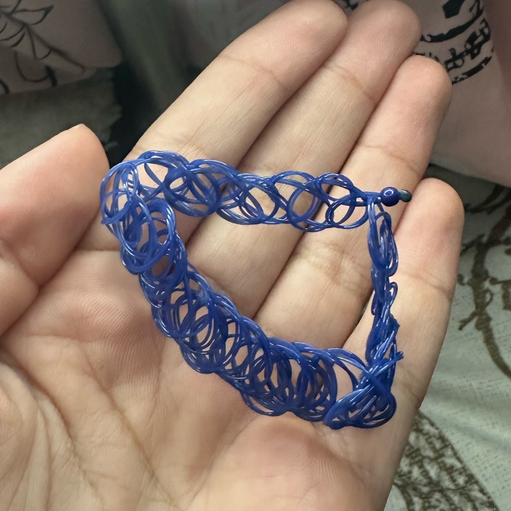 Blue Choker